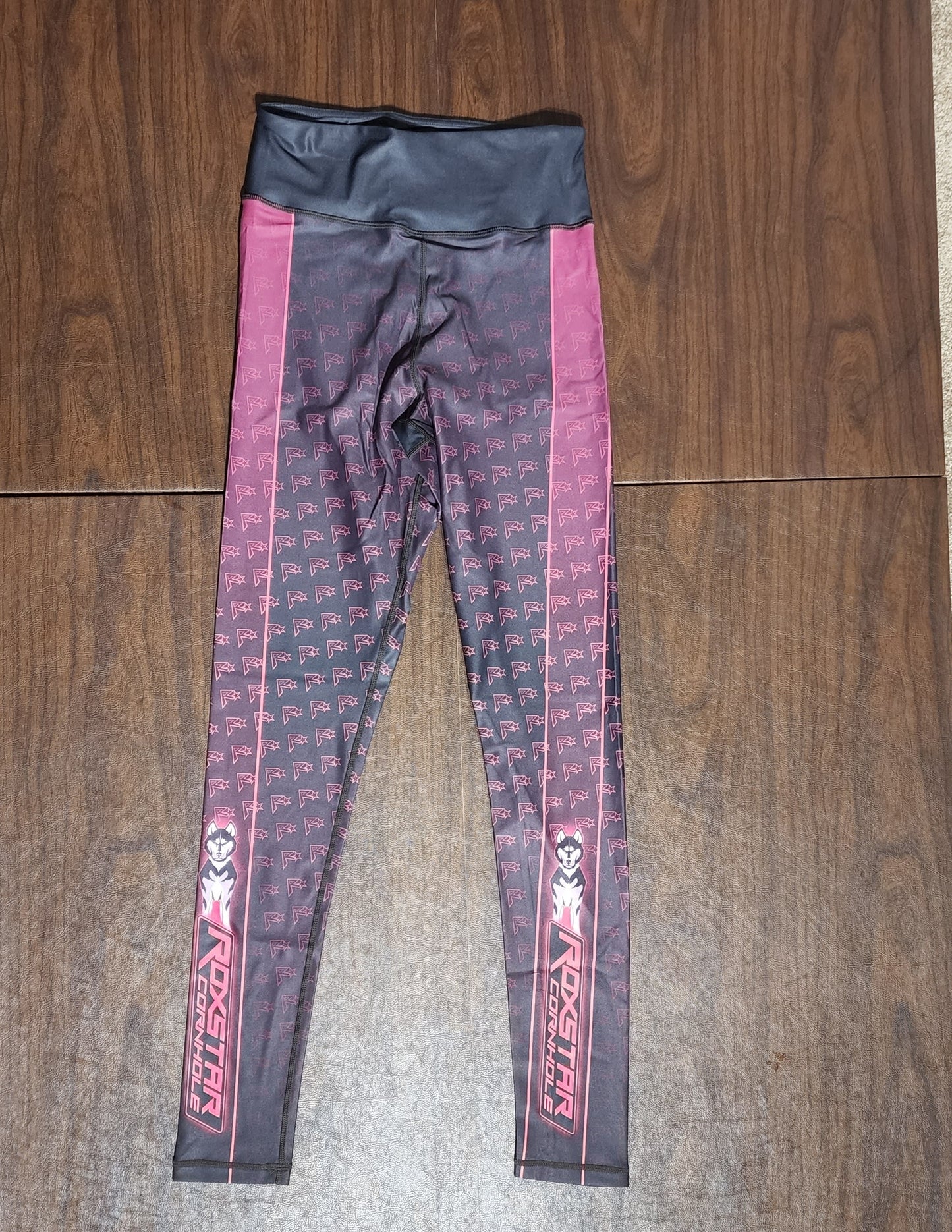 Yoga Pants | D60 | Black/Pink