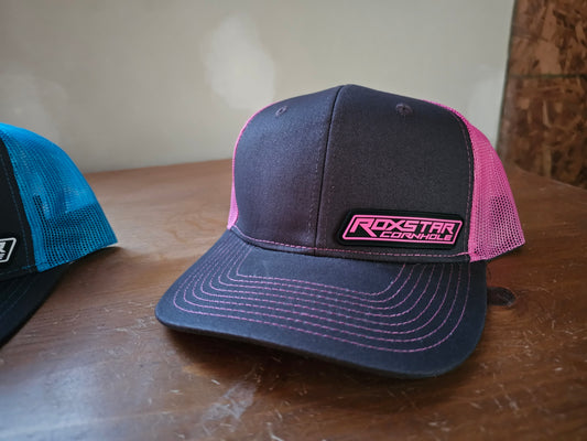 Hat | Pink/Black Trucker