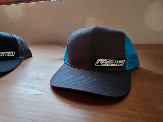 Hat | Black/Blue Trucker